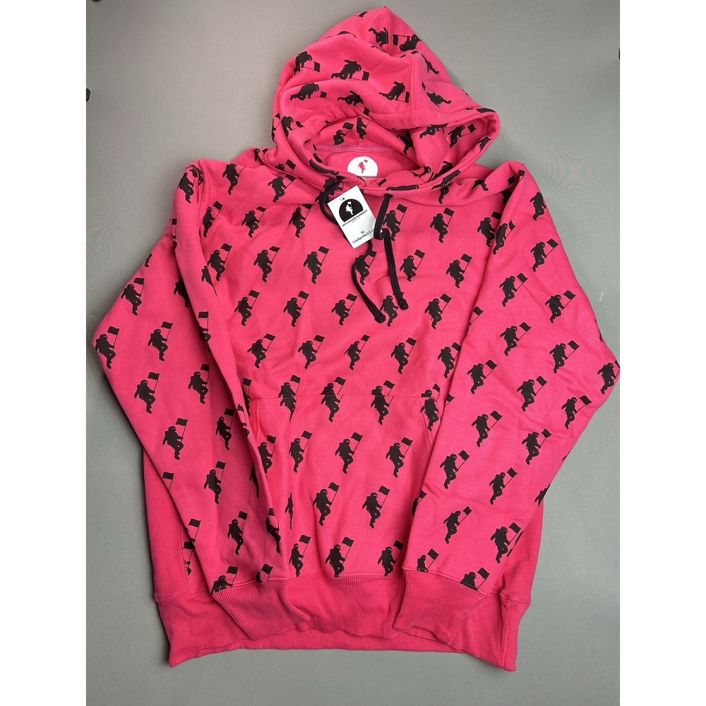 MTV Entertainment Adult XL Bright Pink Astronaut Hoodie NEW With‎ Tags READ